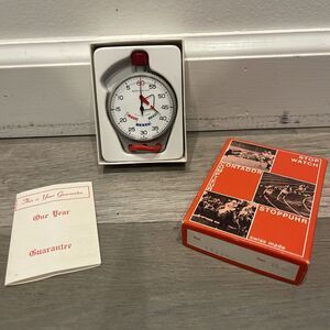 BERCO-STOP Yacht Timer Stop Watch Used Functions. Swiss Movement